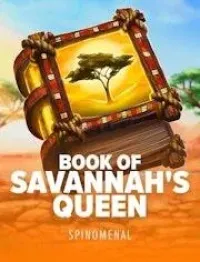 book of savannahs queen game logo